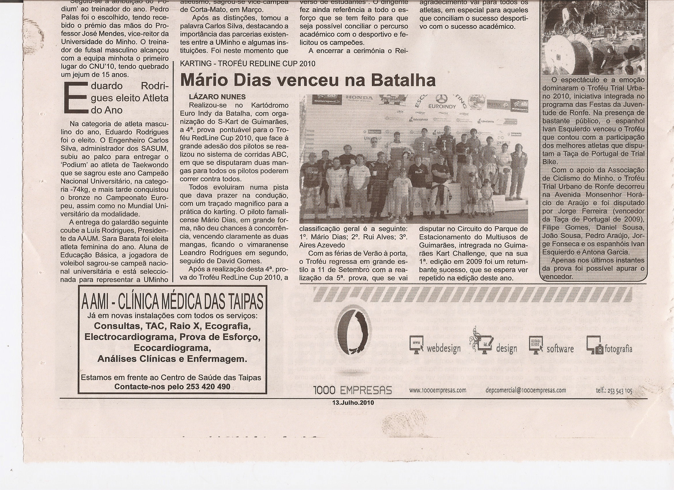 Imprensa escrita de 20100